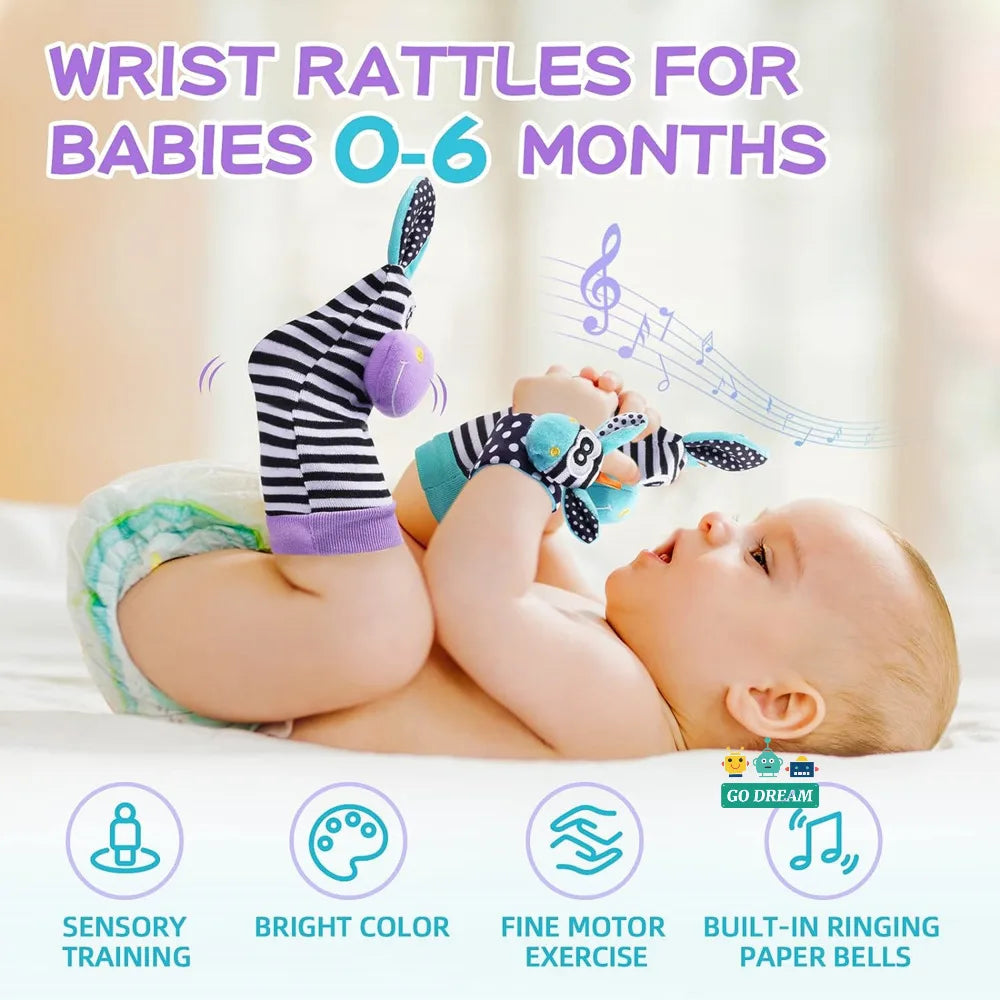 Wrist Rattle Socks