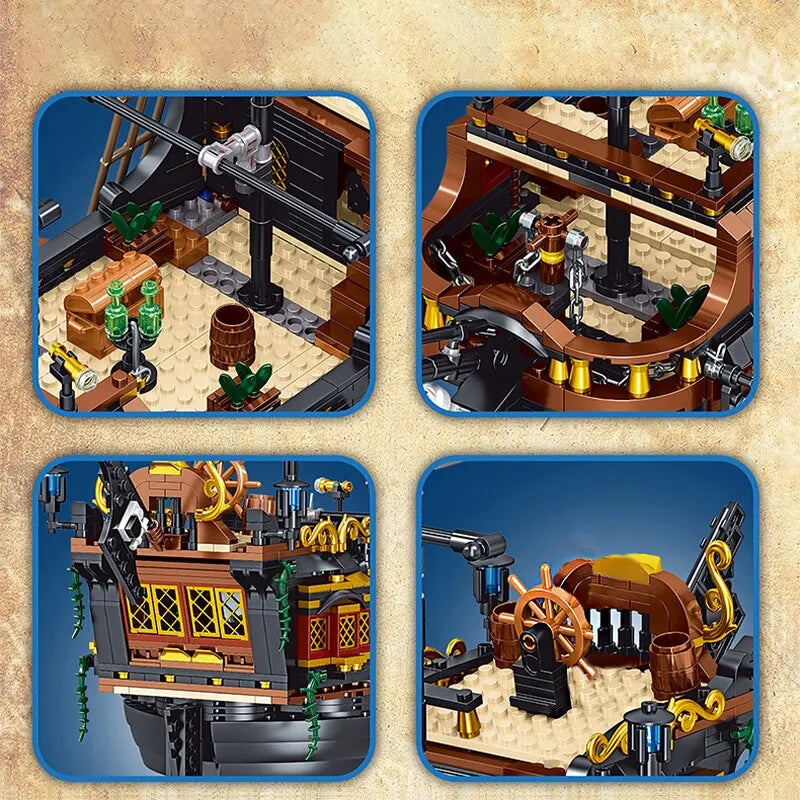 Pirate Ship Building Blocks