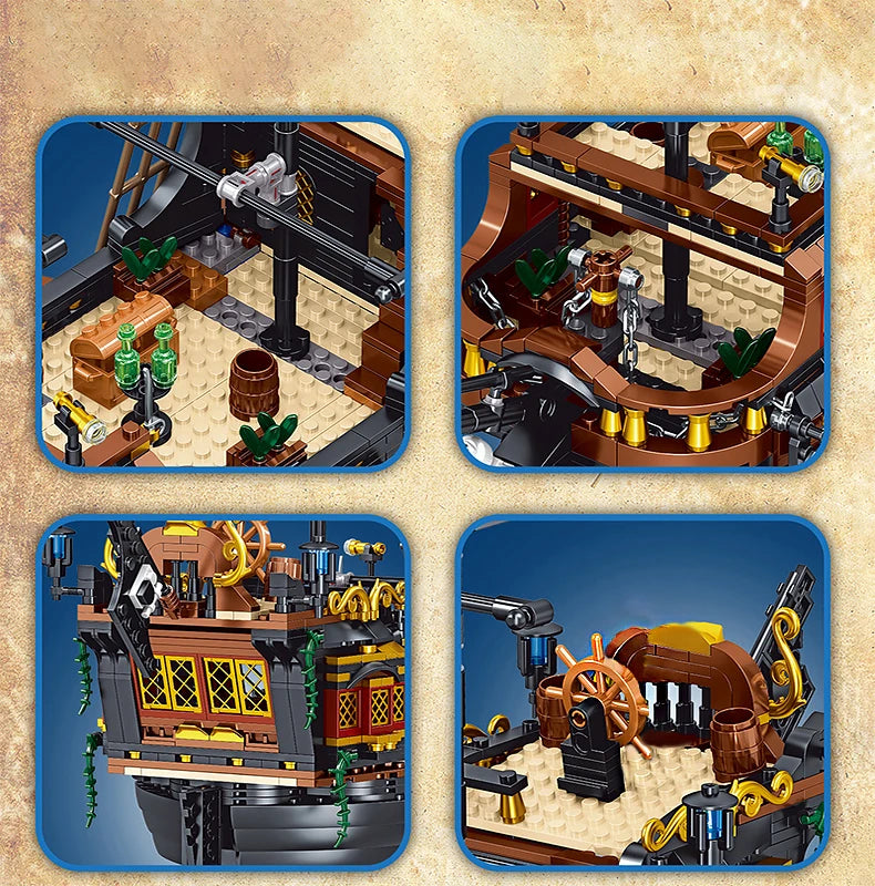 Pirate Ship Building Blocks