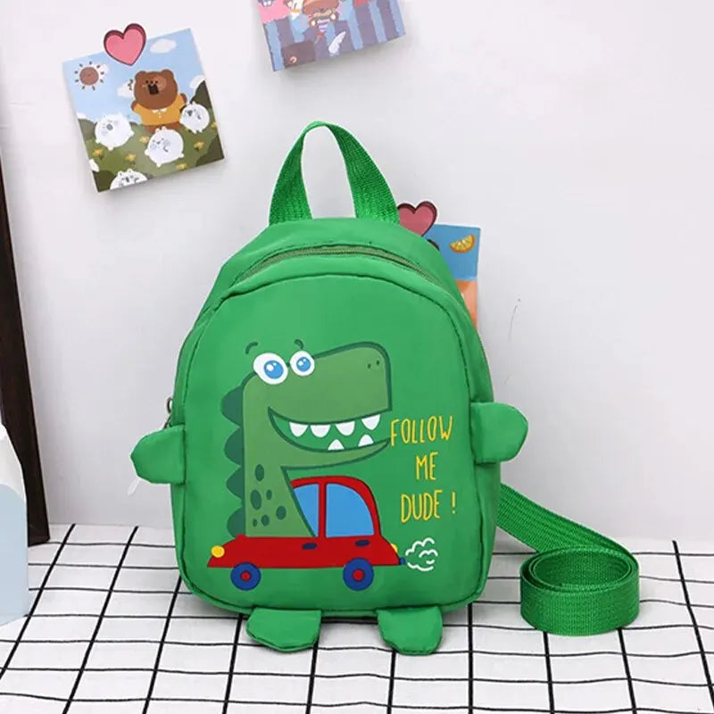 Kids Cartoon Mini Dinosaur Backpack