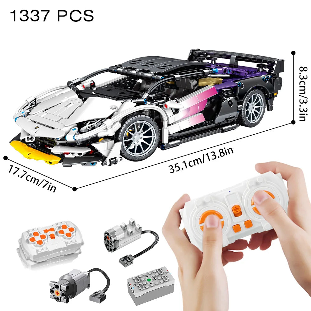 Riceblock Technical 1:14 Racing Sport Car Model