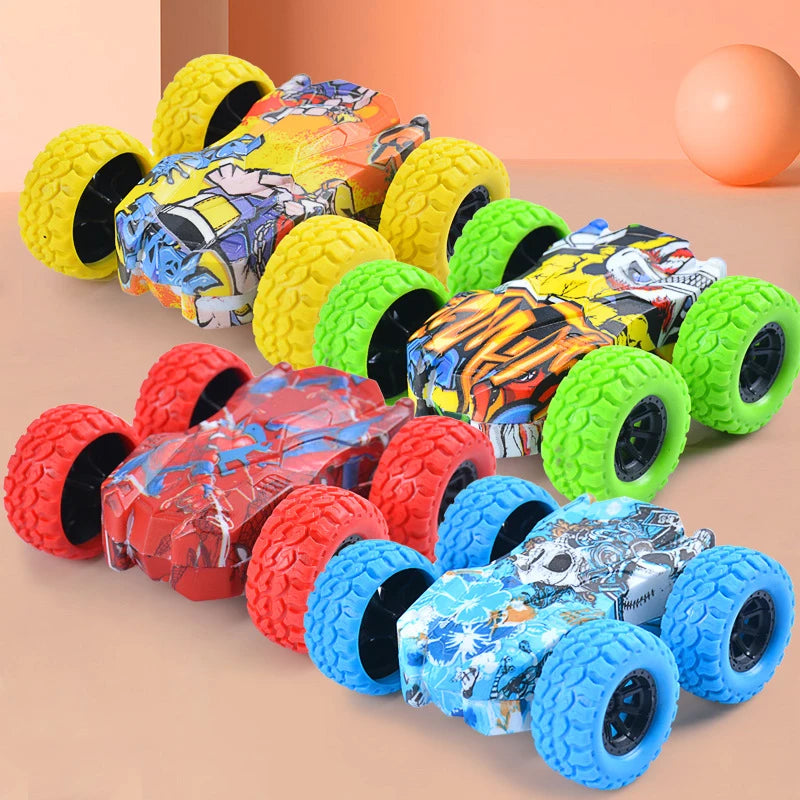 Double-Sided Running Car Toy Boys And Girls Fun Interactive Toys