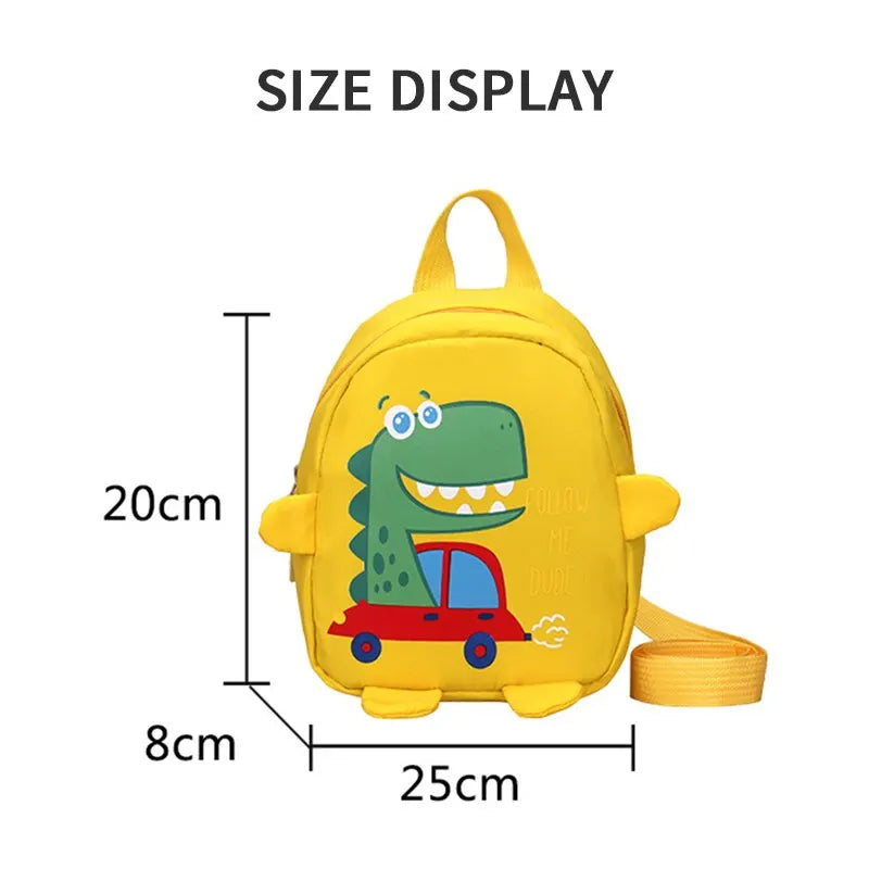 Kids Cartoon Mini Dinosaur Backpack