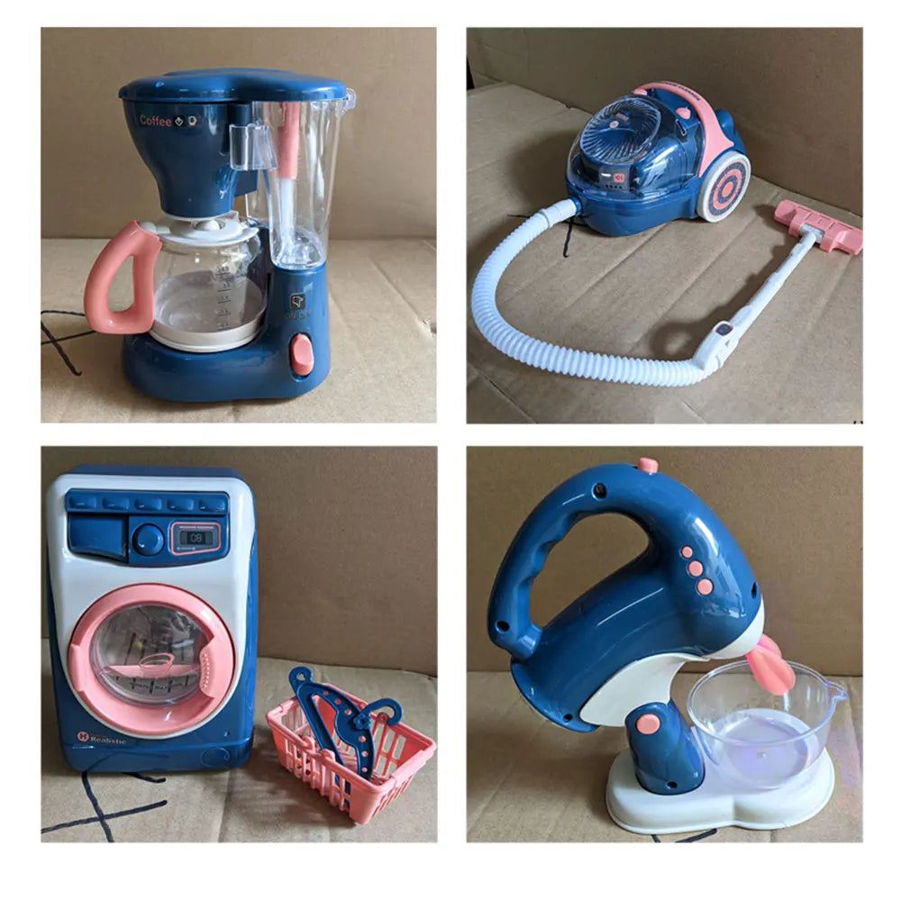 Electric Cleaning Play Sets Toy For Kids