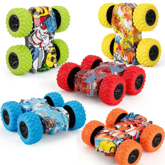Double-Sided Running Car Toy Boys And Girls Fun Interactive Toys