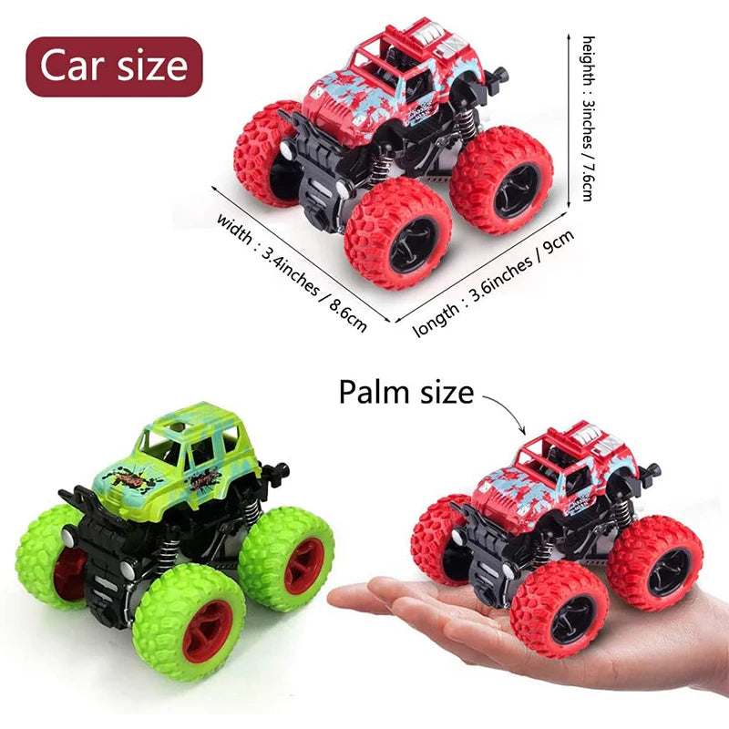 Pull Back Toy Car  Inertial Rotation