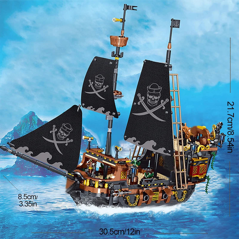 Pirate Ship Building Blocks