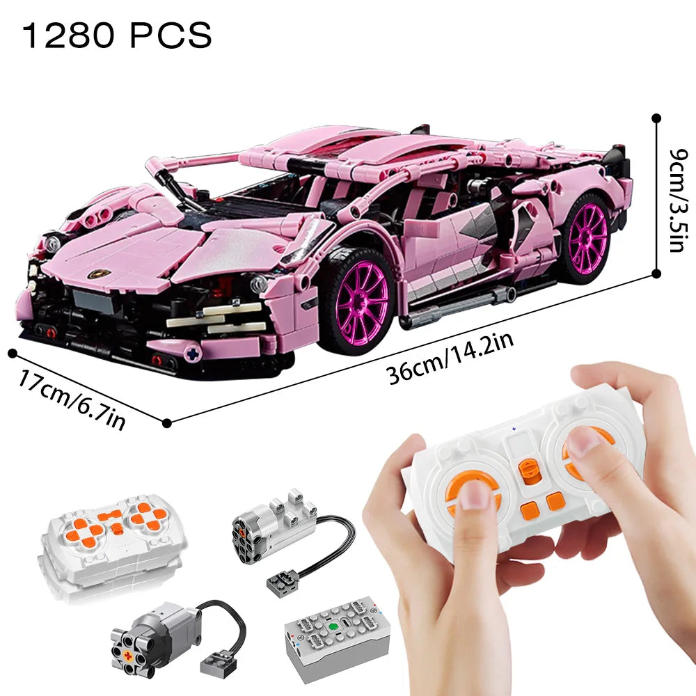 Riceblock Technical 1:14 Racing Sport Car Model