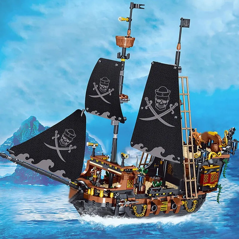 Pirate Ship Building Blocks