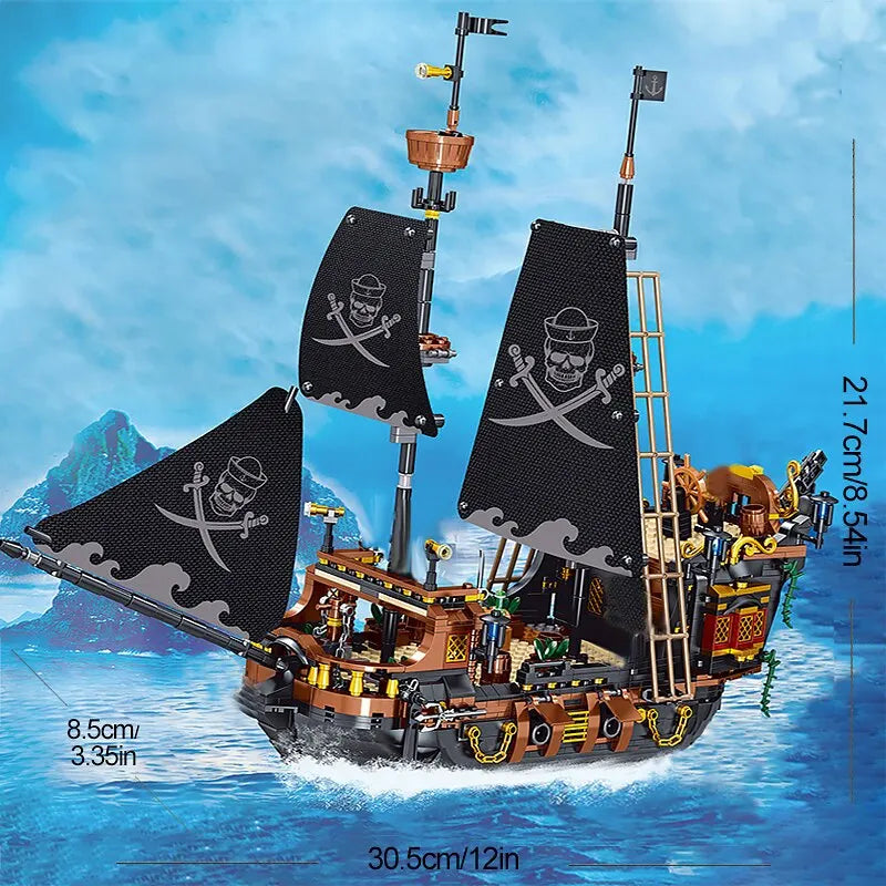 Pirate Ship Building Blocks